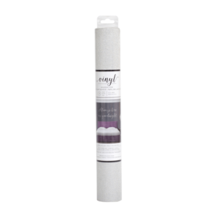 AMERICAN CRAFTS VINYL ADHESIVE ROLL SILVER GLITTER (RODILLO ADHESIVO)