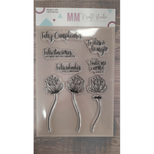 M&M CRAFT STUDIO SELLO FELIZ CUMPLEAÑOS