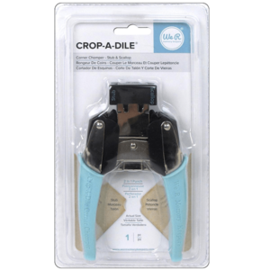 WE R CROP-A-DILE CORNER CHOMPER - STUB & SCALLOP (CORTADOR DE ESQUINAS - CORTE DE TALÓN Y CORTE DE VIEIRAS)