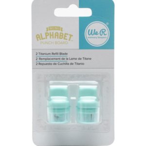 WE R 2 TITANIUM REFILL BLADE (2 REPUESTOS DE CUCHILLA DE TITANIO)