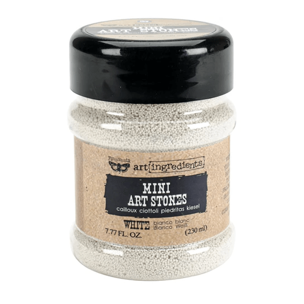PRIMA MARKETING FINNABAIR ART STONES WHITE (PIEDRITAS BLANCAS)