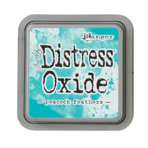 DISTRESS OXIDE PEACOCK FEATHERS