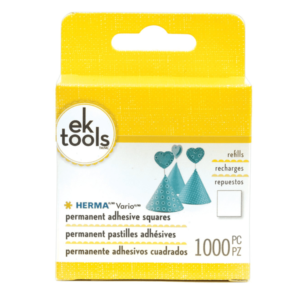 REFILLS EK TOOLS PERMANENT ADHESIVE SQUARES