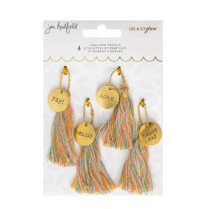 TASSELS 4 PCS LIVE & LET GROW DE JEN HADFIELD