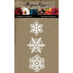 PAPER ROSE SNOWFLAKE TRIO METAL DIE