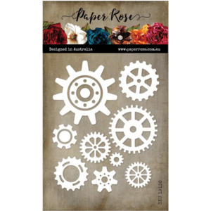 PAPER ROSE COGS METAL DIE