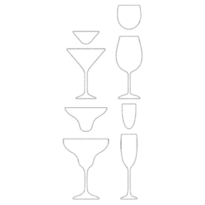 MY FAVORITE THINGS LONG STEM BARWARE