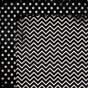 BOBUNNY DOUBLEDOT LICORICE CHEVRON