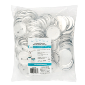 WE R MEMORY KEPEERS BUTTON PRESS - BUTTON PIECES MEDIUM- PIEZAS PARA BOTONES MEDIANOS 1.45 IN (37MM) 300 PC/PZ