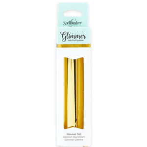 GLIMMER HOT FOIL SYSTEM – GLIMMER ALUMINIUM- CHAMPAGNE – SPELLBINDERS PAPER ARTS