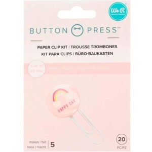 KIT PARA CLIPS| PAPER CLIP KIT| BUTTON PRESS WER MAKERS - SMALL - 20PC/PZ 0.98IN (25MM)