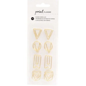 SHAPED PAPER CLIPS |CLIPS DE PAPEL CON FORMAS| POINT.PLANNER| AMERICAN CRAFTS