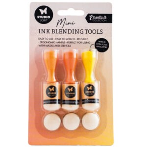 STUDIO LIGHT MINI INK BLENDING TOOLS | ESSENTIALS COLLECTION| 3 FOAMI EXTRAS