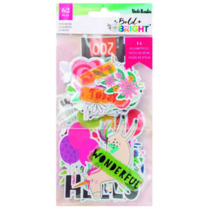 EPHEMERA BOLD+BRIGHT ELEMENTOS 62PC.PZ VICKI BOUTIN