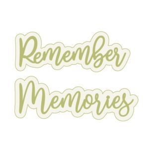 TROQUEL REMEMBER MEMORIES THE APRIL'S FLOWERS
