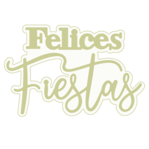 TROQUEL FELICES FIESTAS THE APRIL'S FLOWERS
