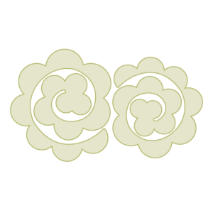 TROQUEL FLOR ENROLLADA GRANDE THE APRIL'S FLOWERS
