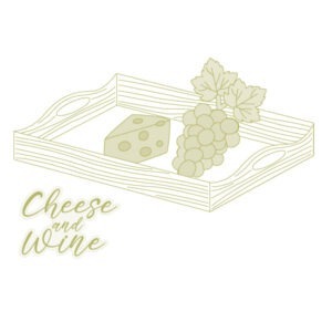 TROQUEL CHEESE AND WINE THE APRIL'S FLOWERS
