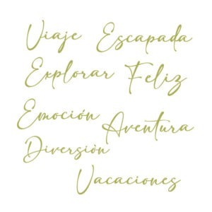TROQUEL PALABRAS VIAJERAS THE APRIL'S FLOWERS