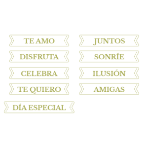 TROQUEL FRASES EN ESPAÑOL 1 THE APRIL'S FLOWERS